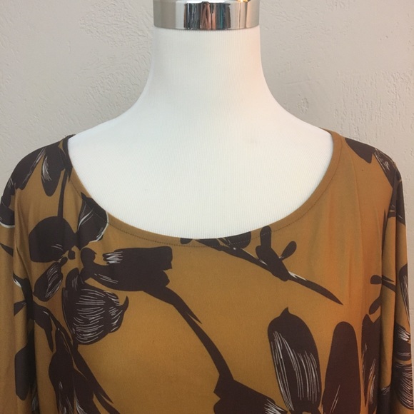 SALE R&B Collections Yellow & Black Shirt Dress XL - Picture 4 of 12